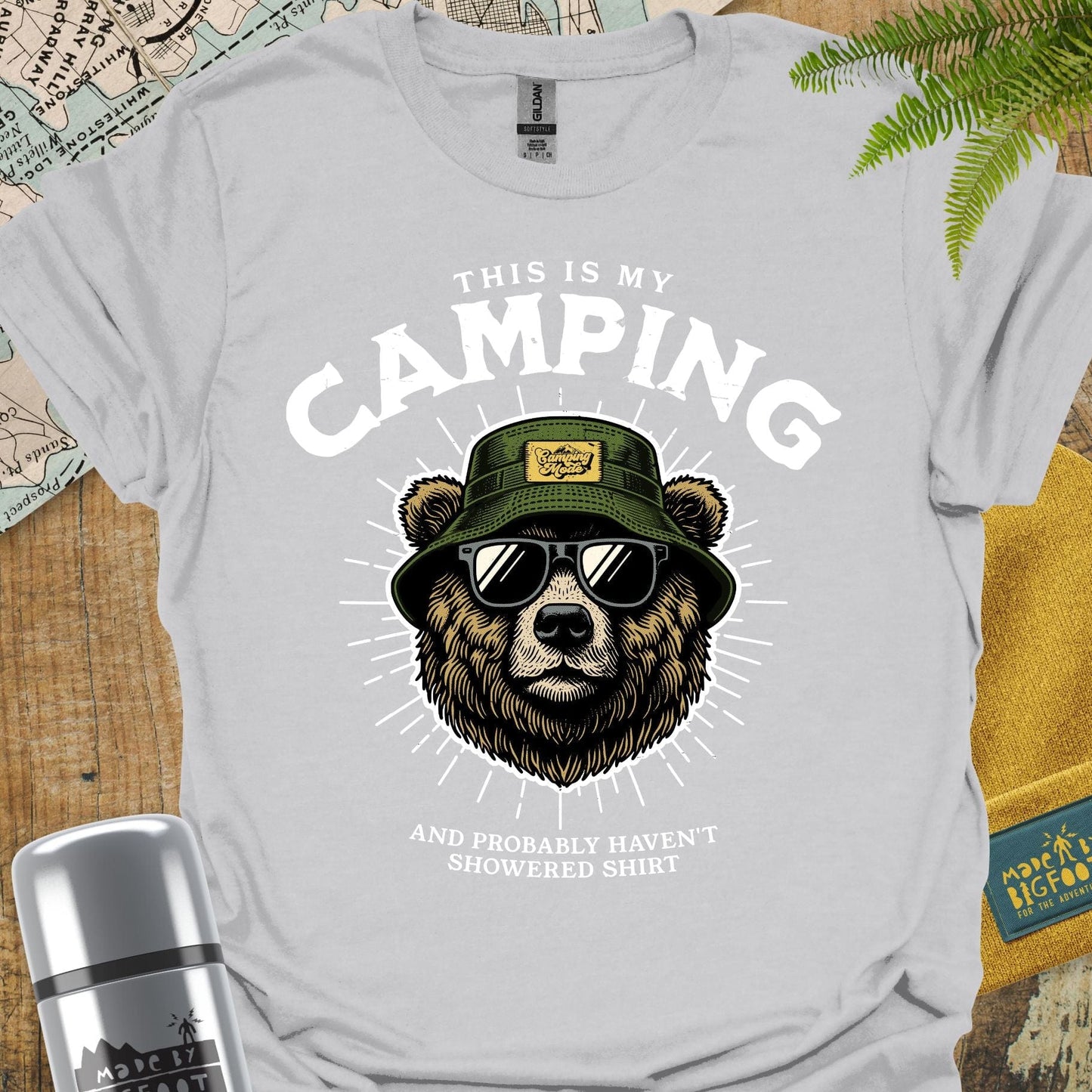 This Is My Camping and Probably Haven't Showered Shirt