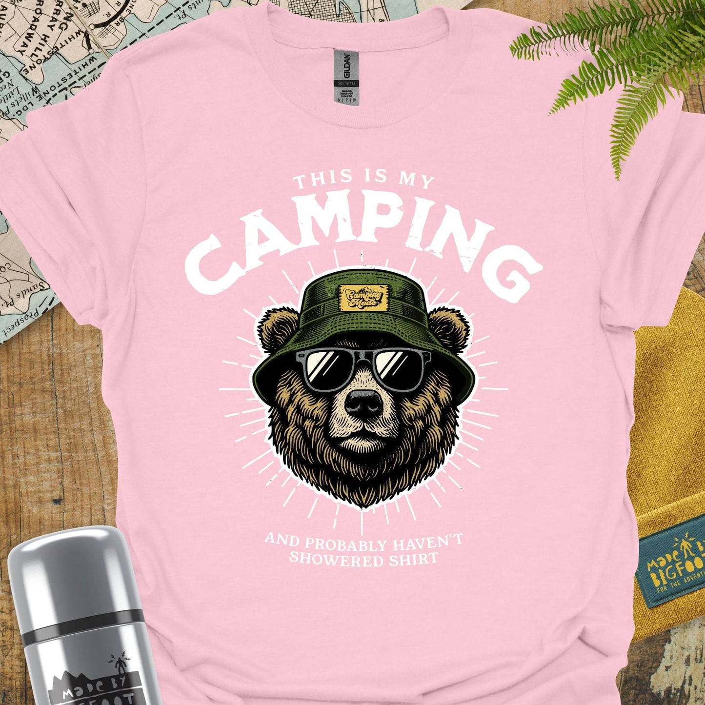 This Is My Camping and Probably Haven't Showered Shirt