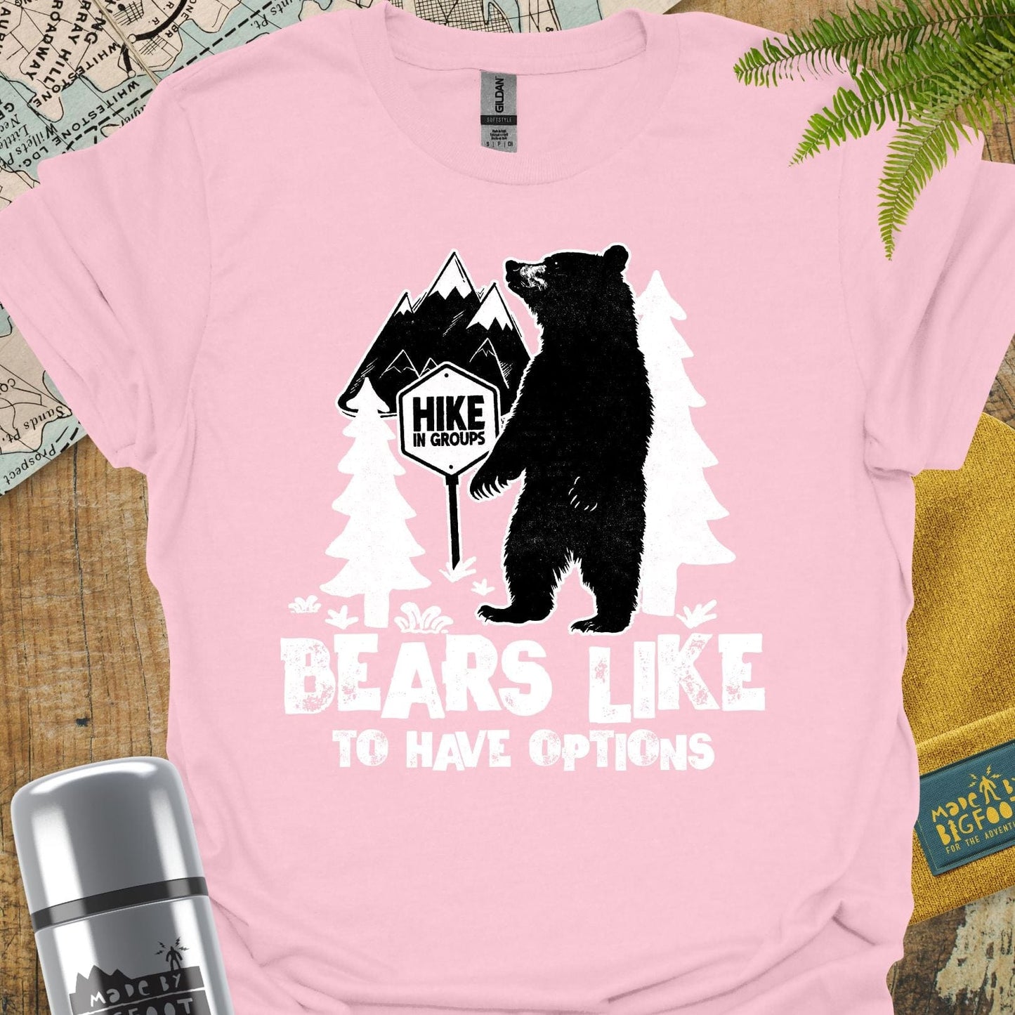 Hike In Groups. Bears Like To Have Options
