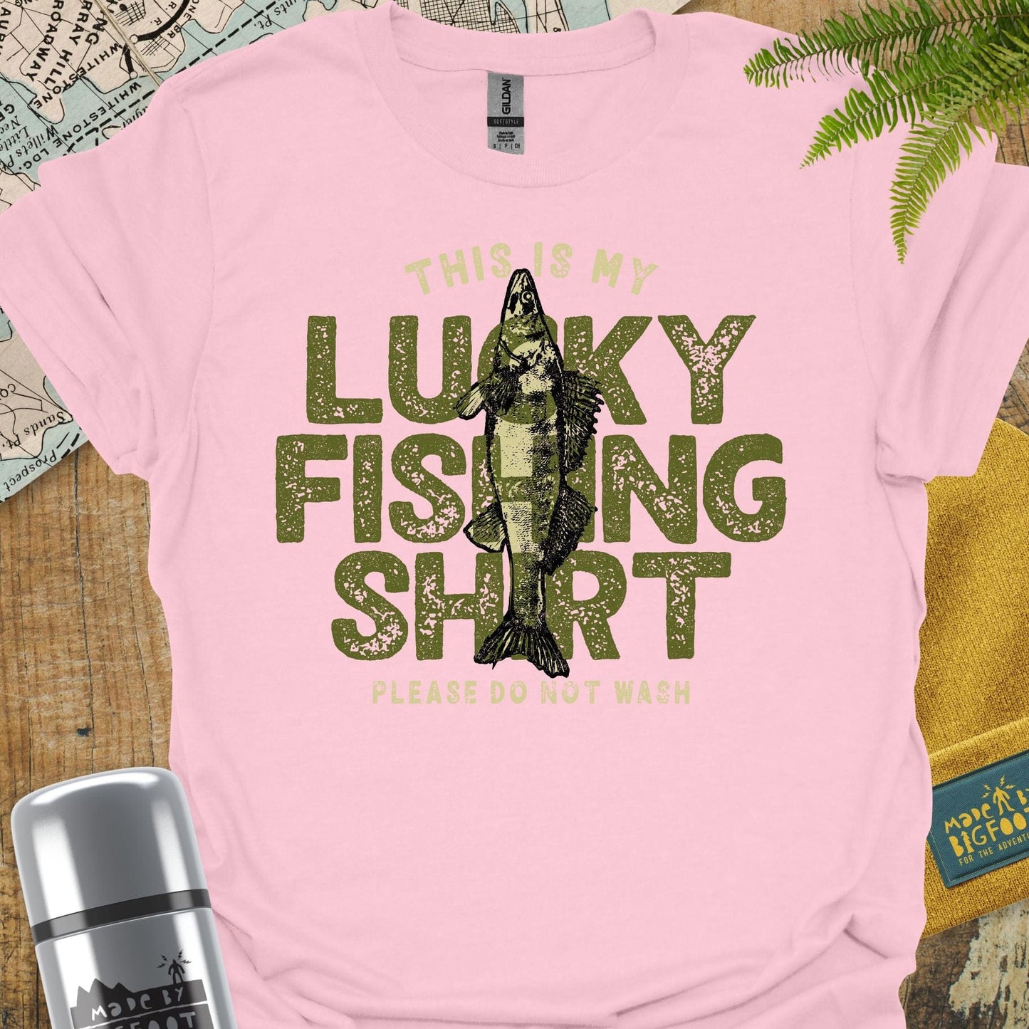This Is My Lucky Fishing Shirt