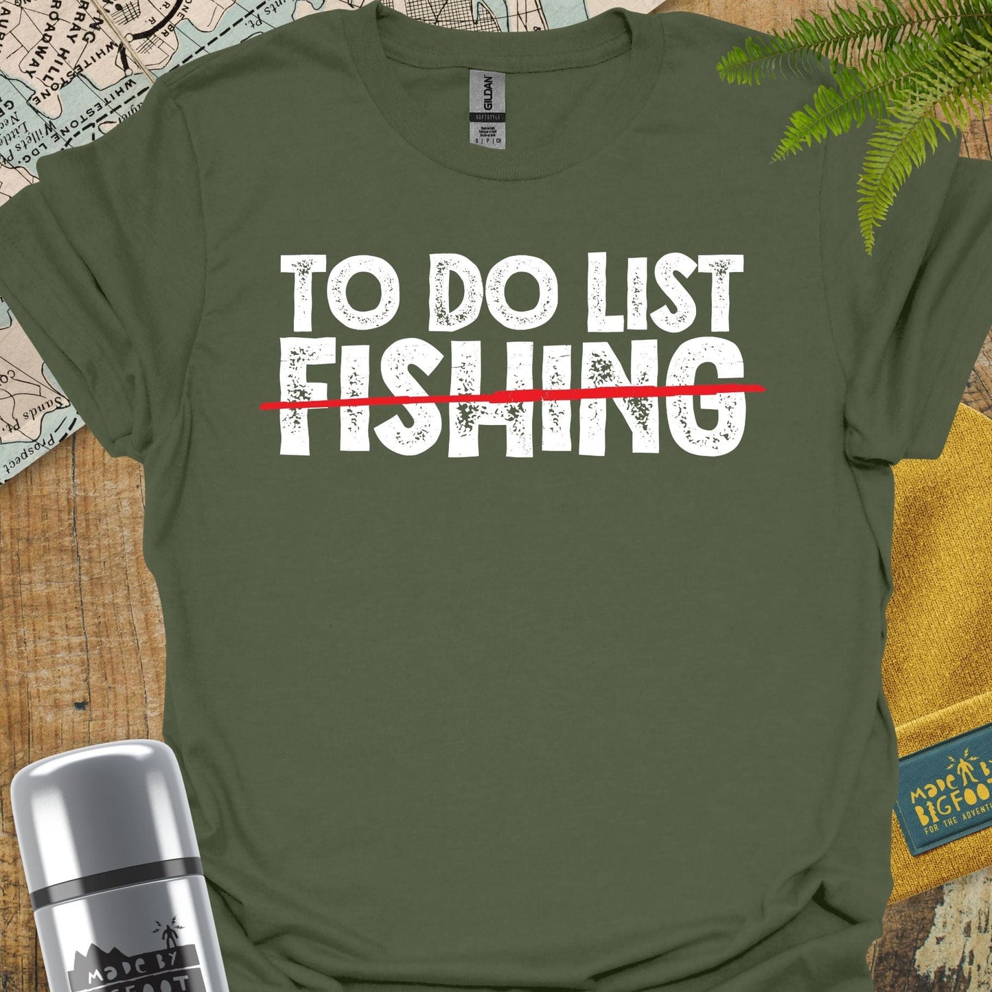 To Do List. Fishing