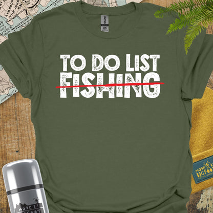 To Do List. Fishing
