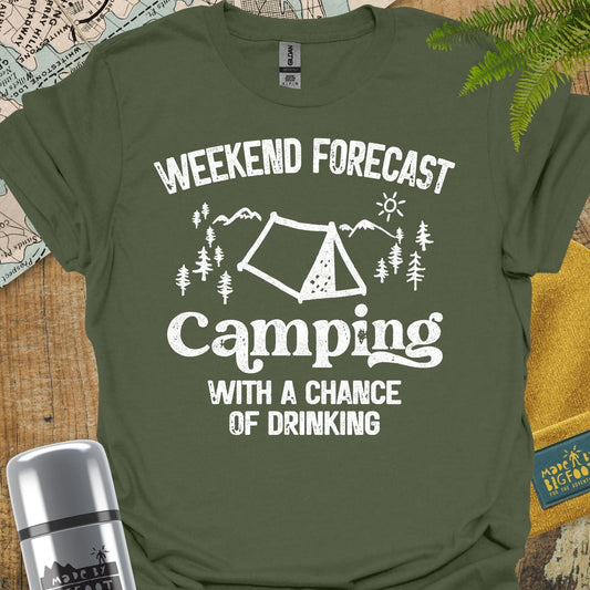 Weekend Forecast Camping With A Chance Of Drinking