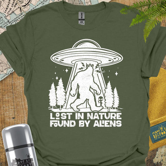 Lost In Nature. Found By Aliens