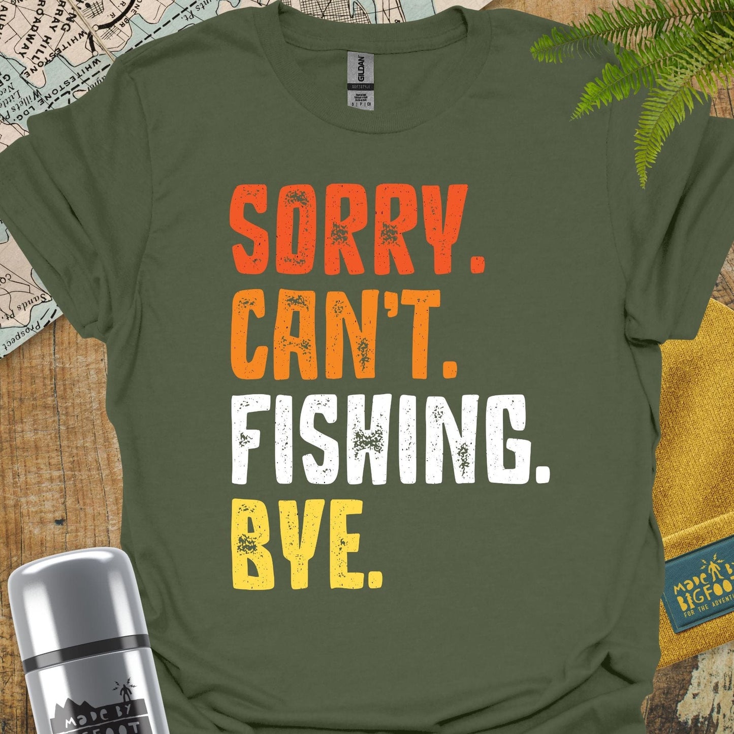 Sorry. Can't. Fishing. Bye.