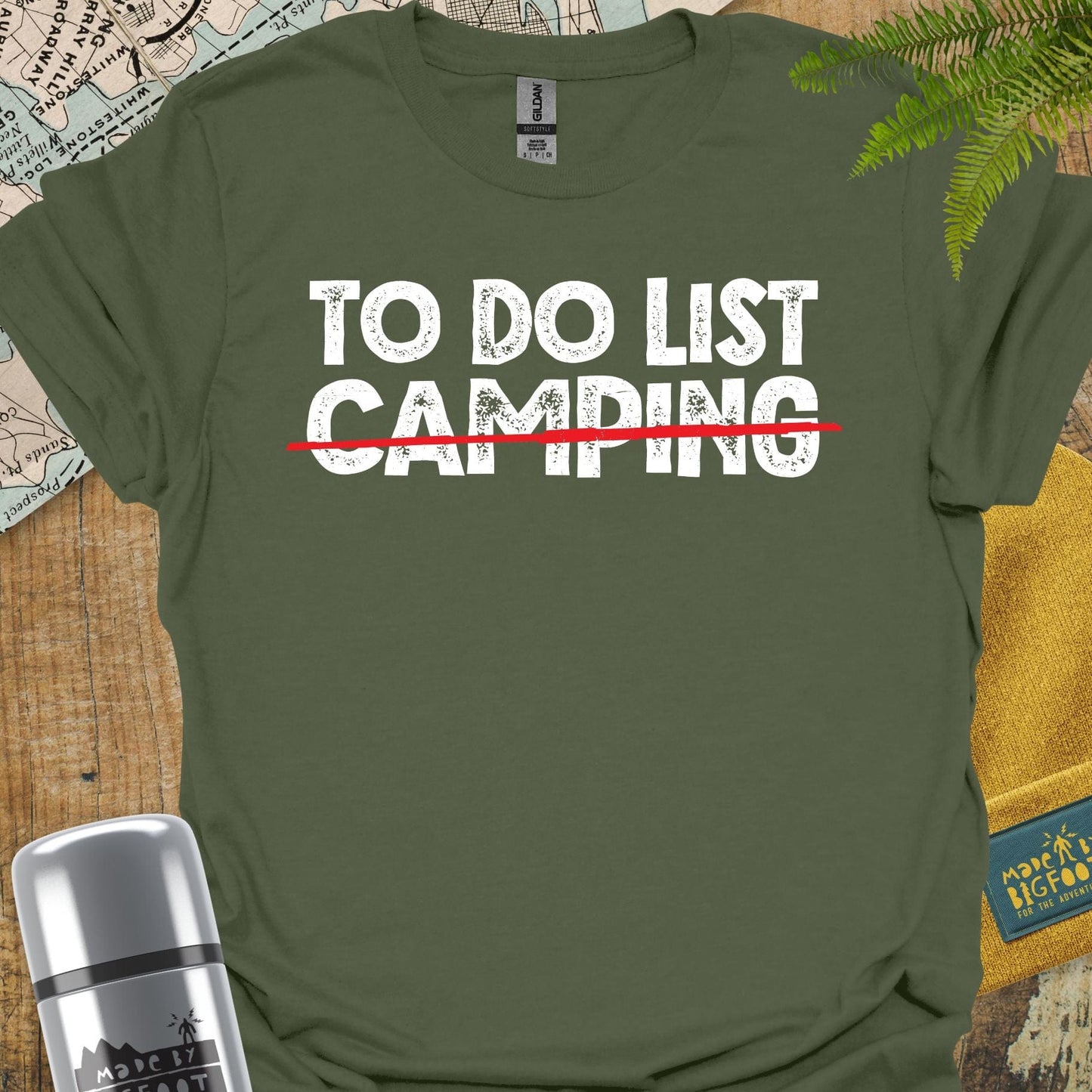 To Do List. Camping