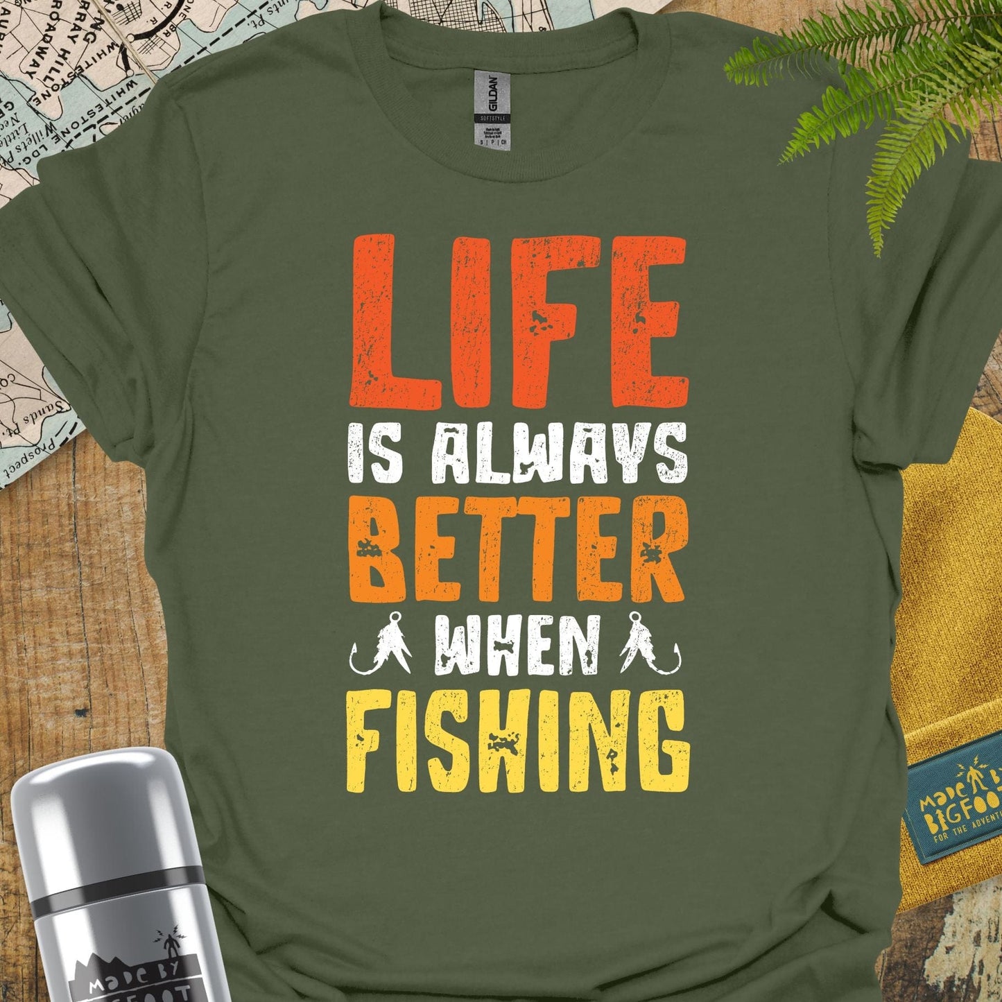 Life Is Always Better When Fishing