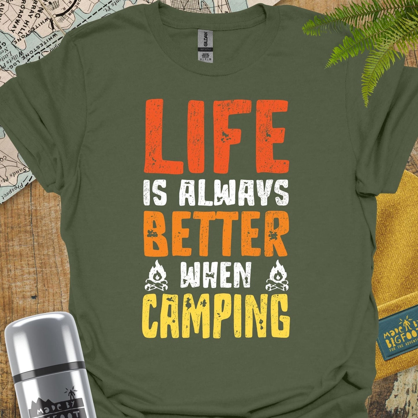Life Is Always Better When Camping