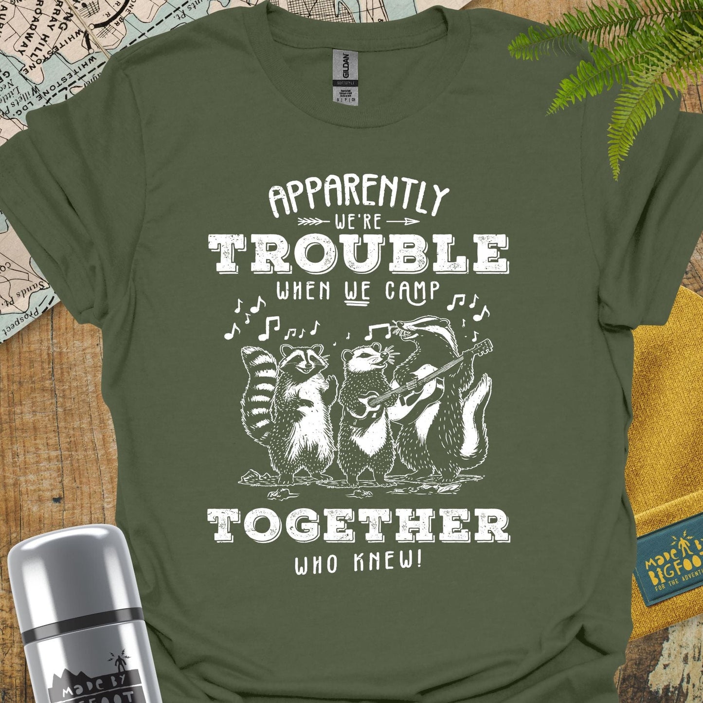 Apparently We're Trouble When We Camp Together. Who Knew!
