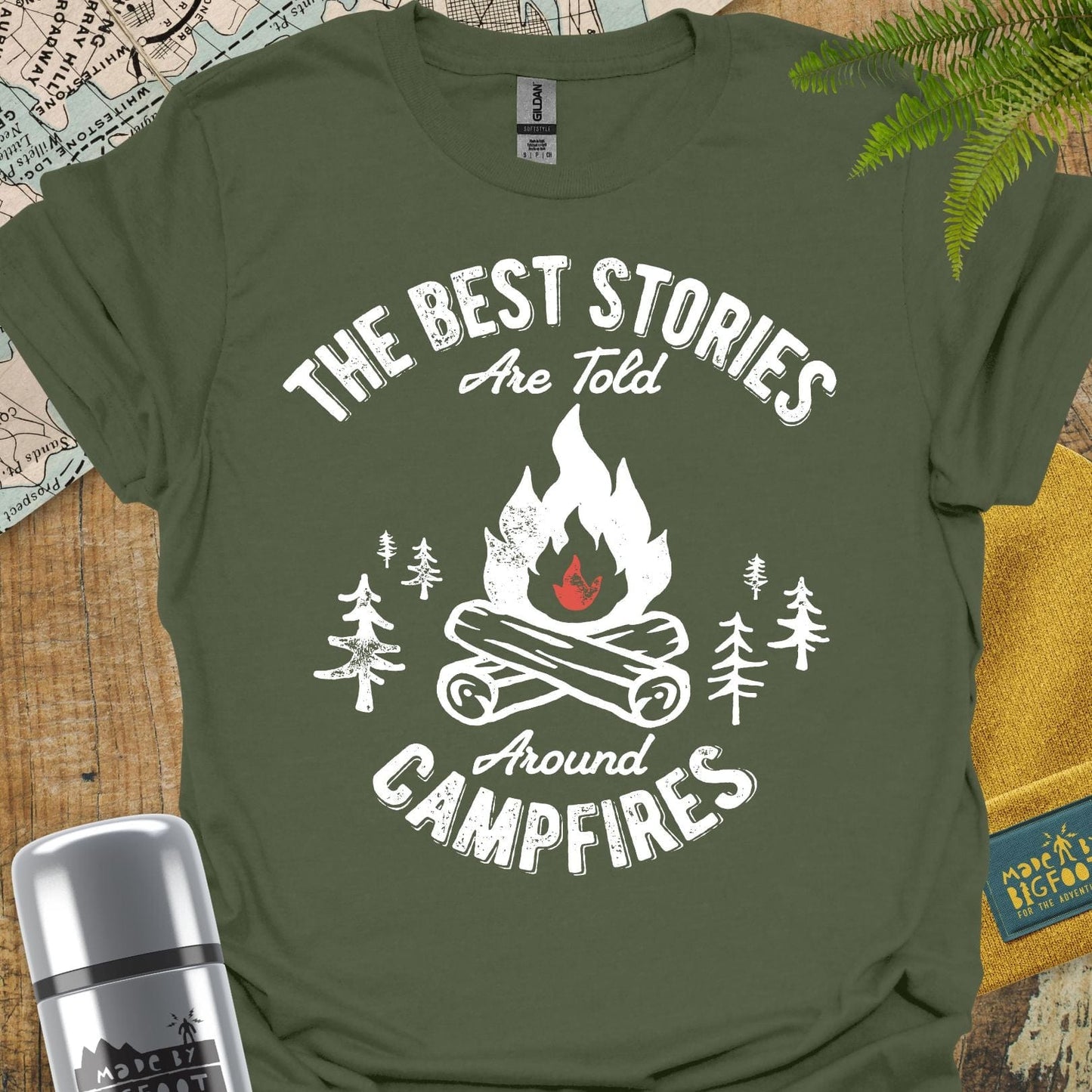 The Best Stories Are Told Around The Campfire