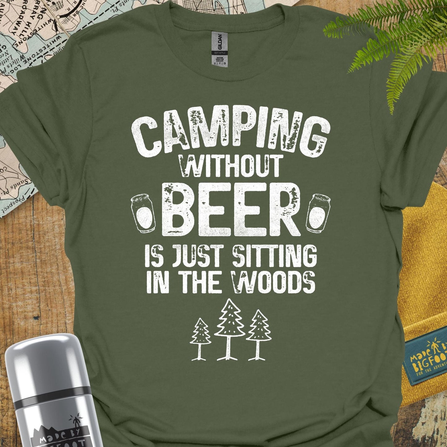 Camping Without Beer Is Just Sitting In The Woods