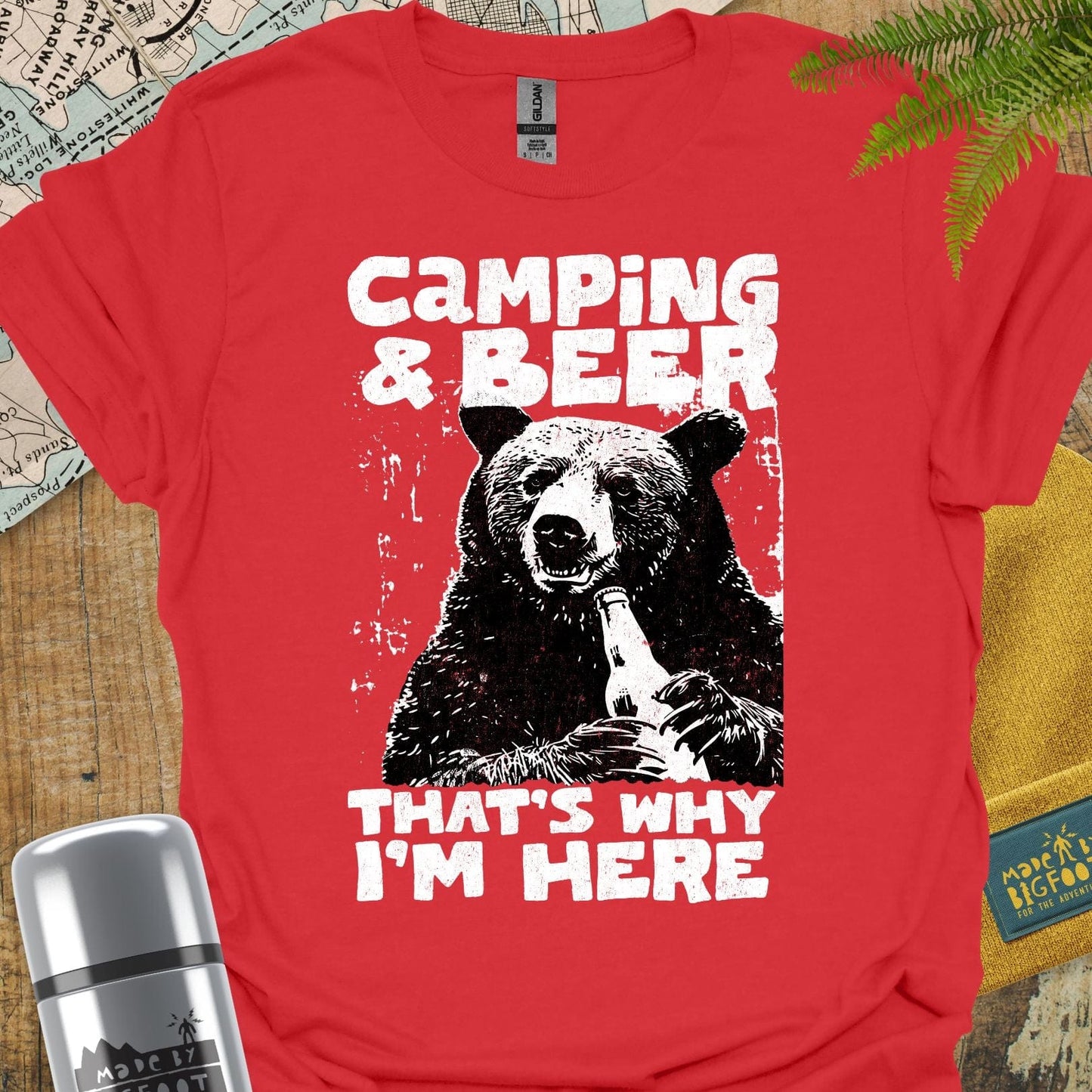 Camping & Beer That's Why I'm Here