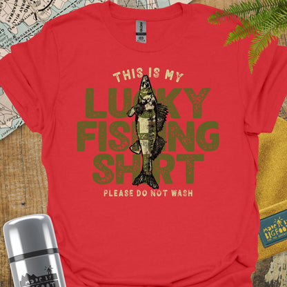 This Is My Lucky Fishing Shirt