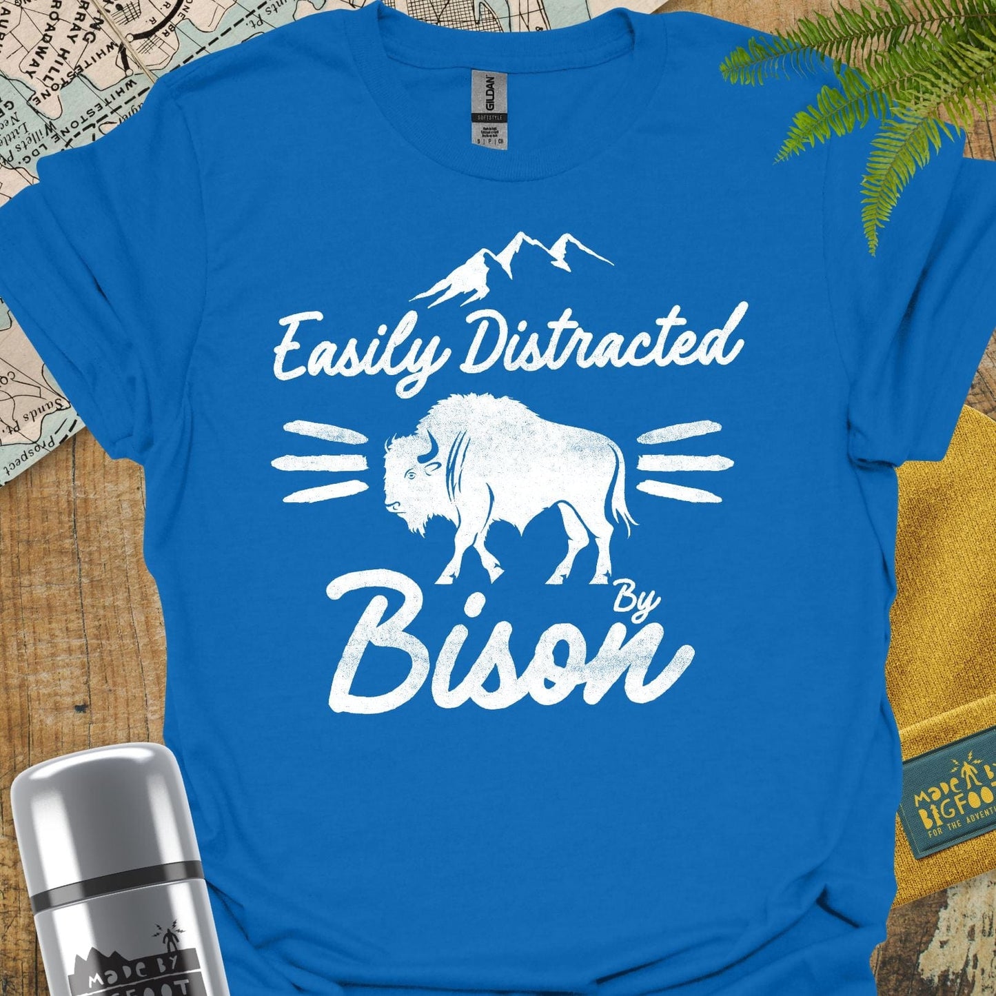 Easily Distracted By Bison