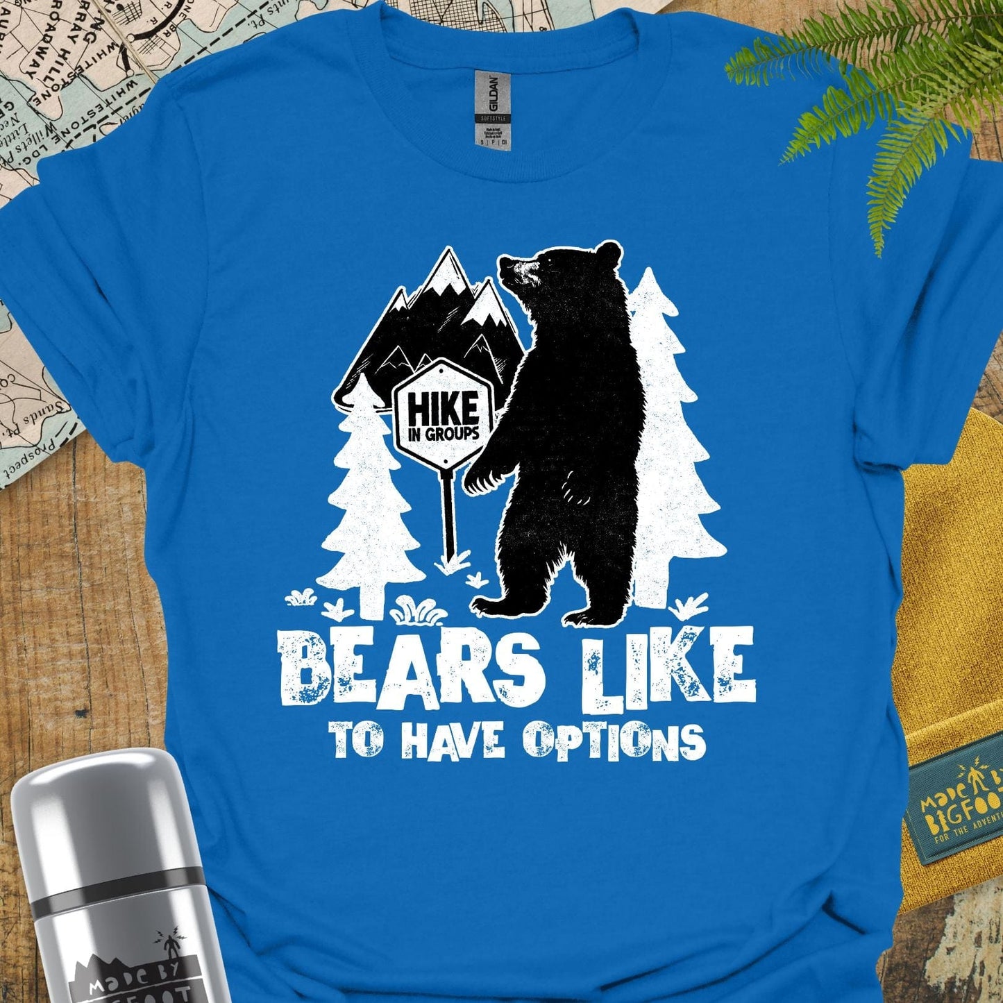 Hike In Groups. Bears Like To Have Options