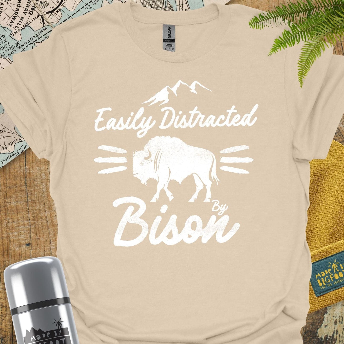 Easily Distracted By Bison