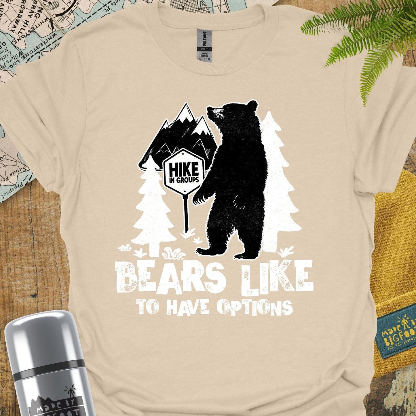 Hike In Groups. Bears Like To Have Options