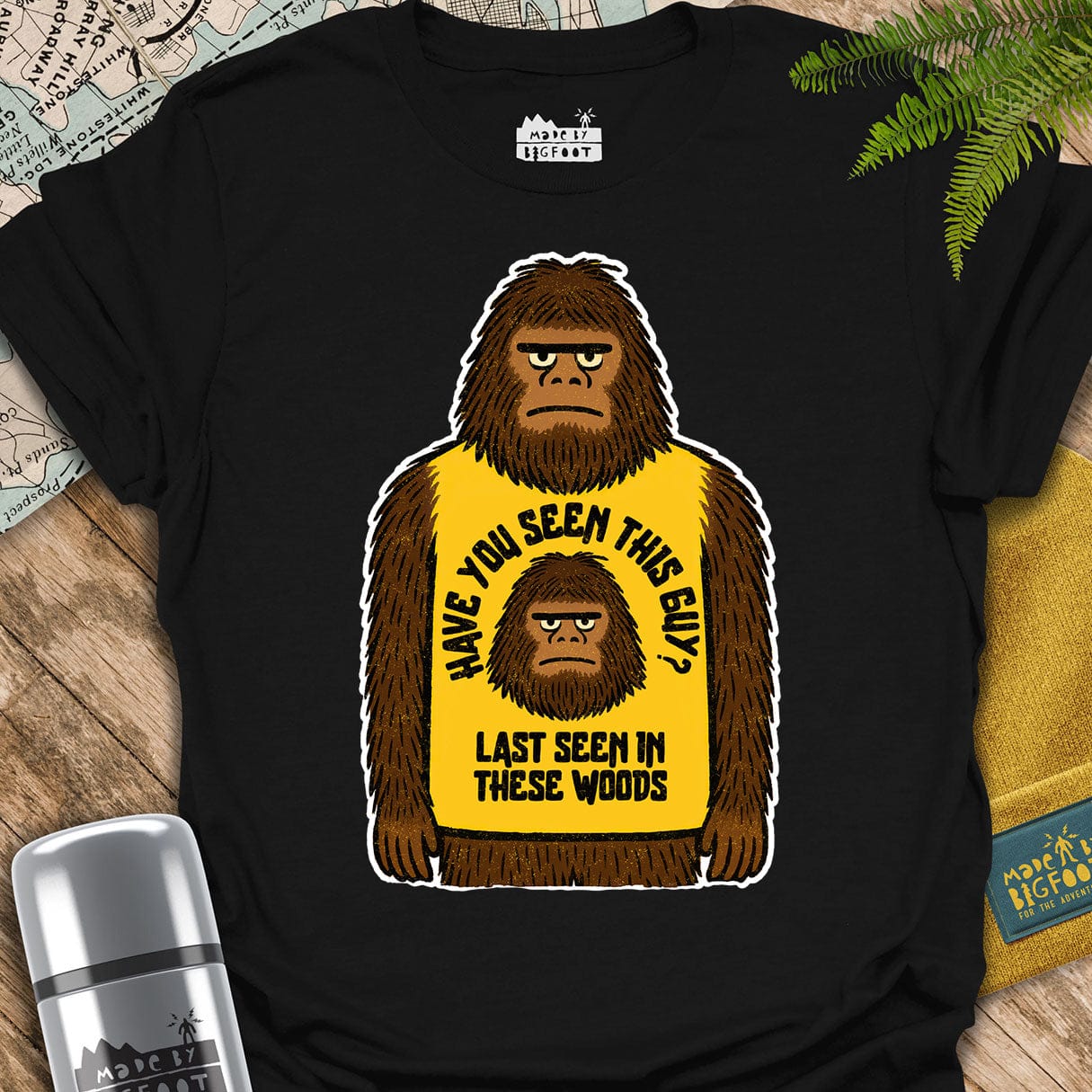 Have You Seen This Guy. Last Seen In These Woods.