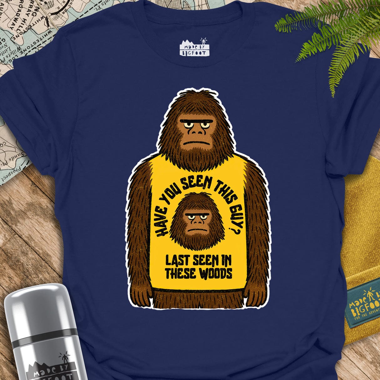 Have You Seen This Guy. Last Seen In These Woods.