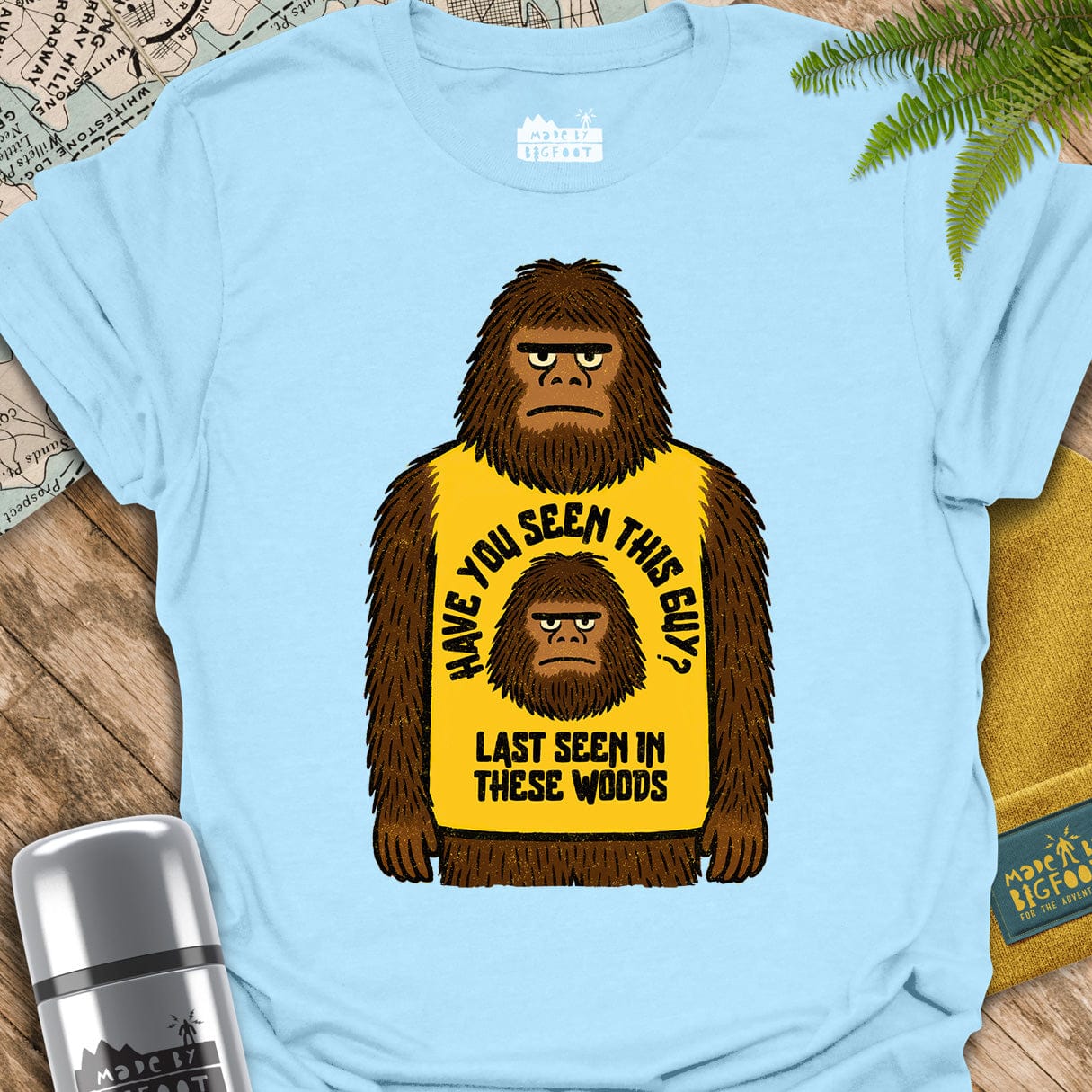 Have You Seen This Guy. Last Seen In These Woods.