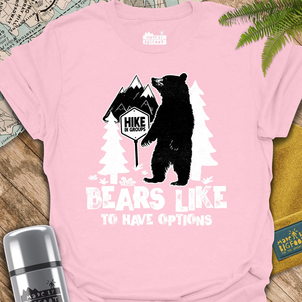 Hike In Groups. Bears Like To Have Options