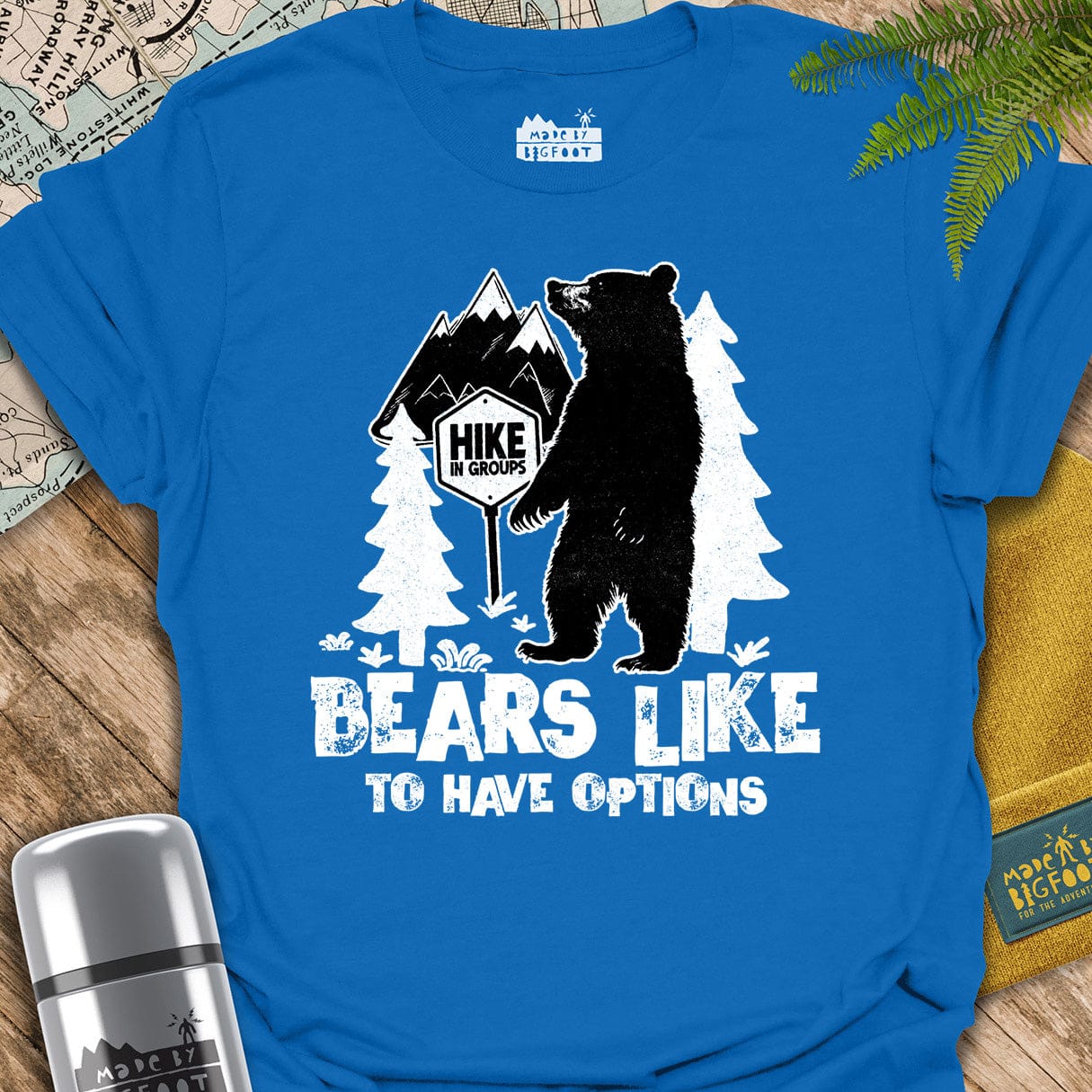 Hike In Groups. Bears Like To Have Options