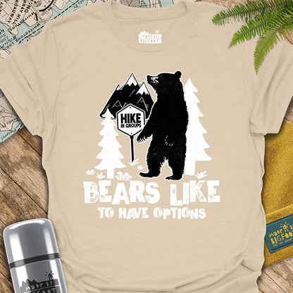 Hike In Groups. Bears Like To Have Options