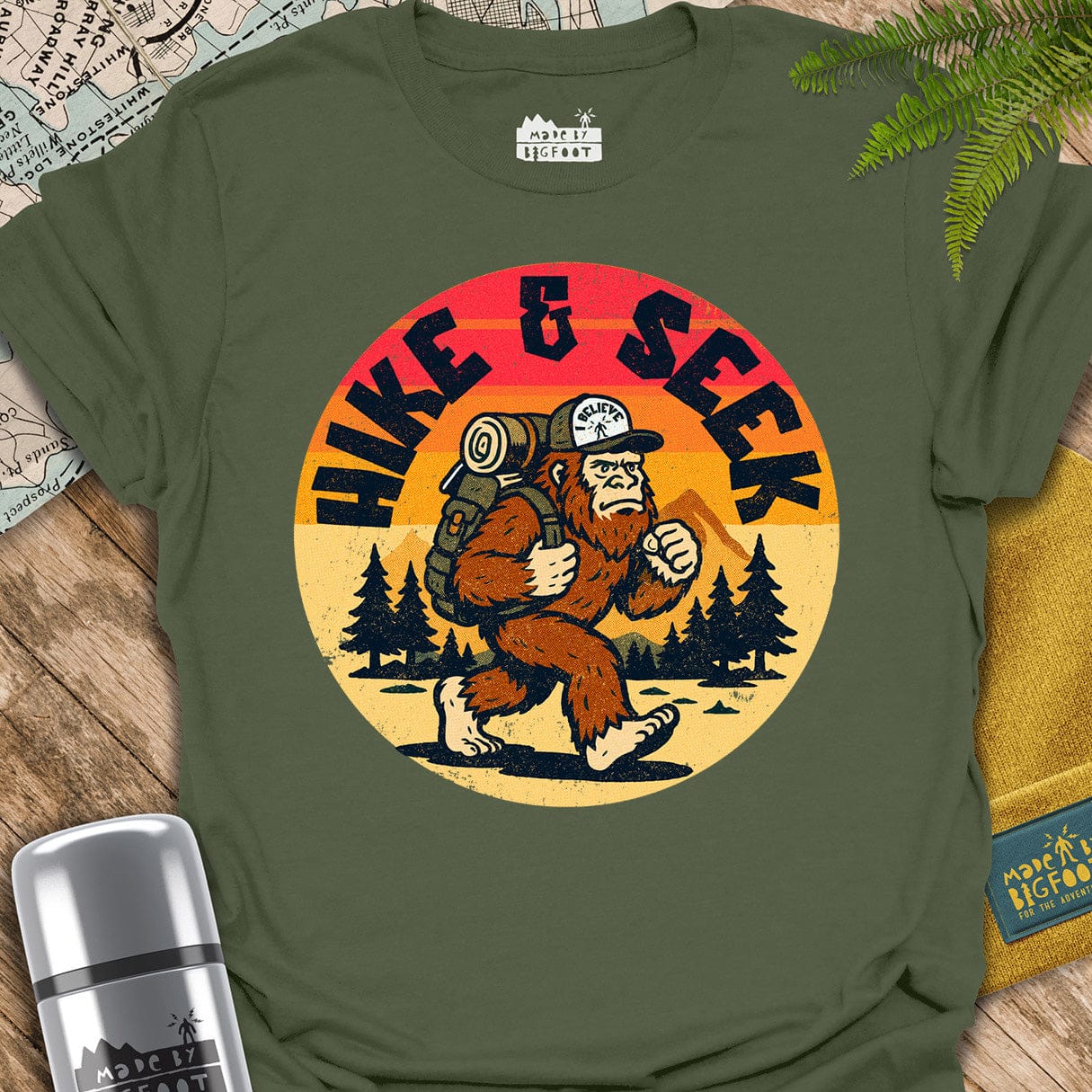 Hike & Seek Vintage Sunset.