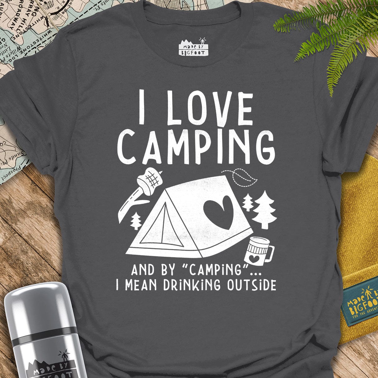I Love Camping! And By "Camping" I Mean Drinking Outside.