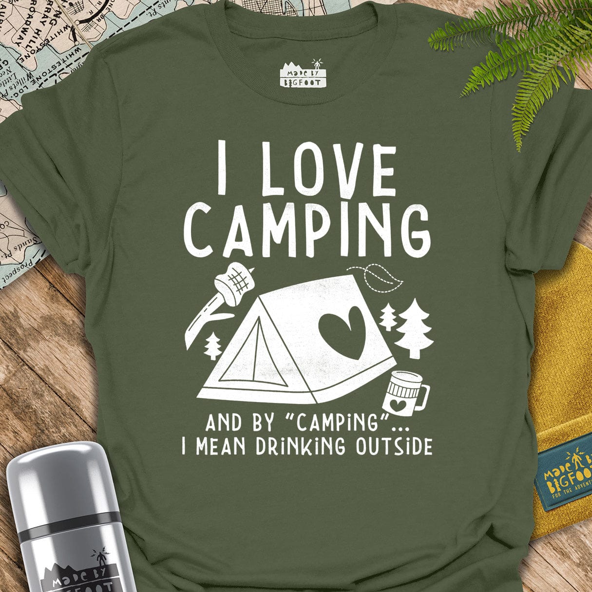 I Love Camping! And By "Camping" I Mean Drinking Outside.