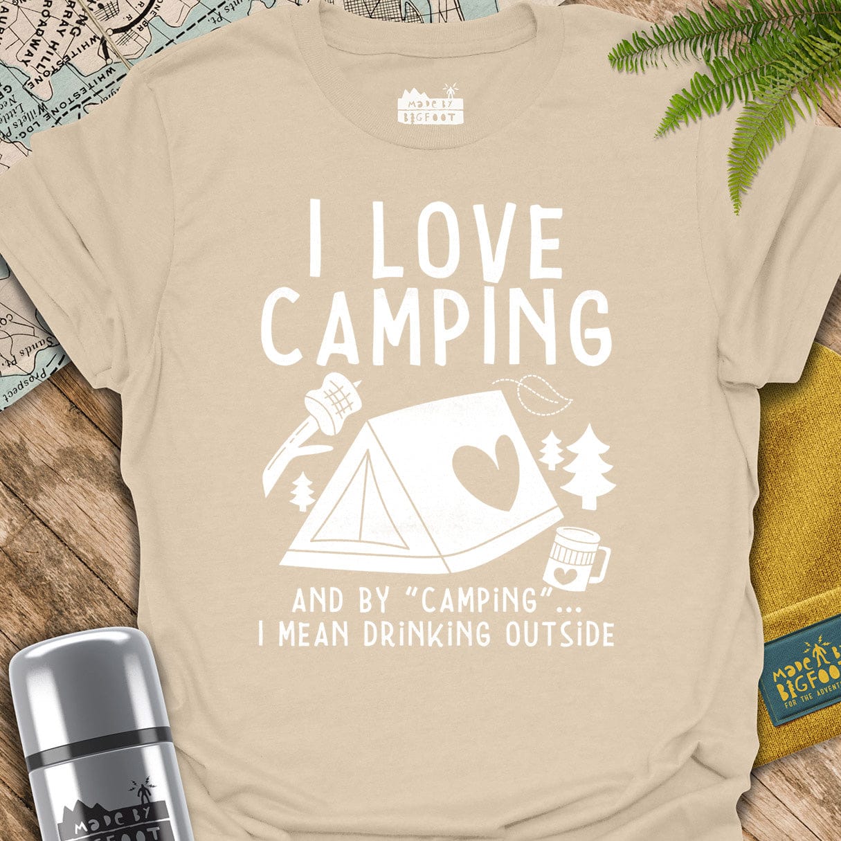 I Love Camping! And By "Camping" I Mean Drinking Outside.