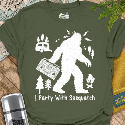 I Party With Sasquatch