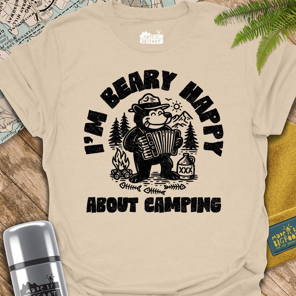 I'm Beary Happy About Camping