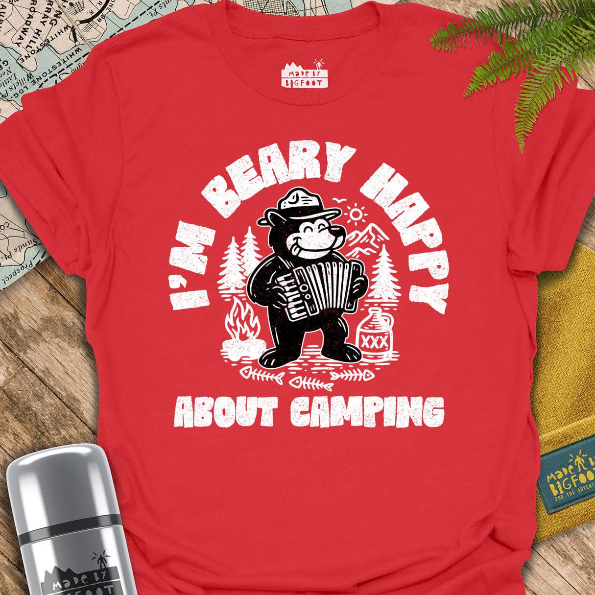 I'm Beary Happy About Camping