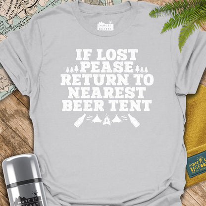 If Lost Please Return to Nearest Beer Tent