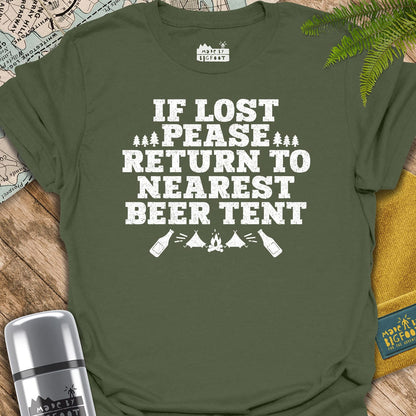 If Lost Please Return to Nearest Beer Tent