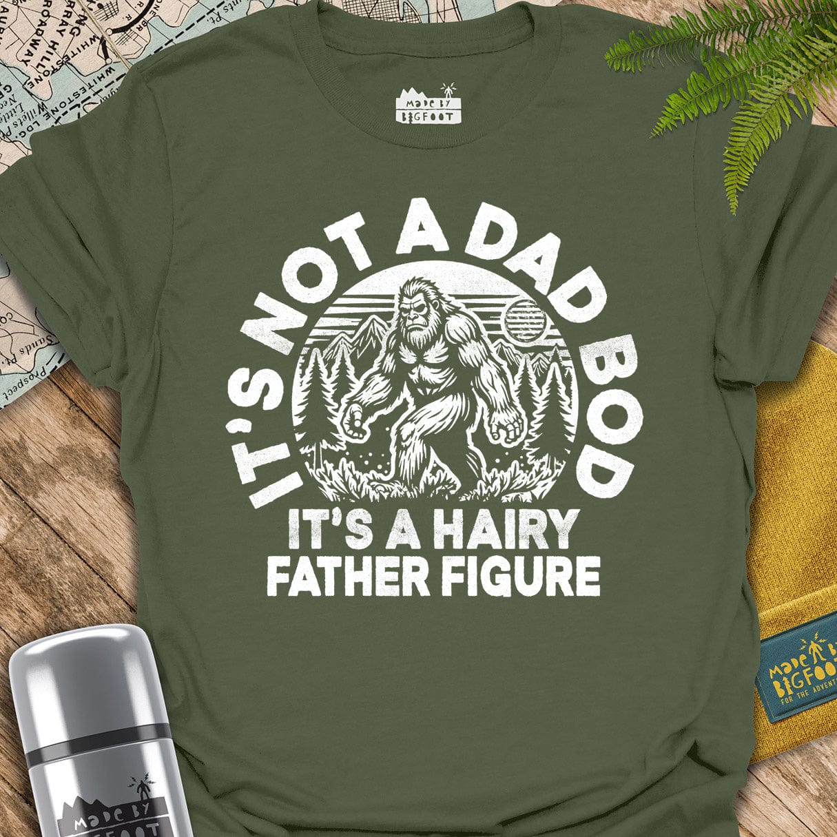It's Not A Dad Bod. It's A Hairy Father Figure.