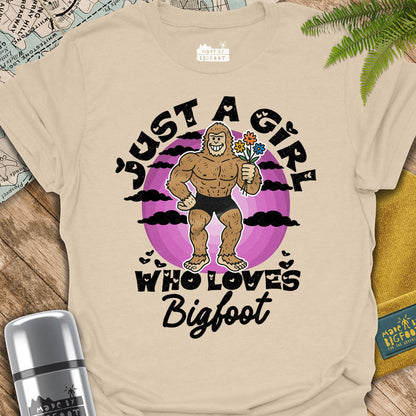 Just A Girl Who Loves Bigfoot (Flowers) 🌷