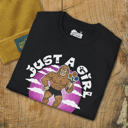 Just A Girl Who Loves Bigfoot (Flowers) 🌷