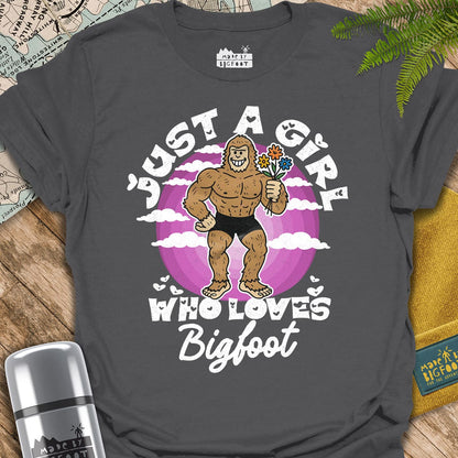 Just A Girl Who Loves Bigfoot (Flowers) 🌷