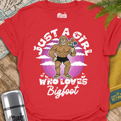 Just A Girl Who Loves Bigfoot (Flowers) 🌷