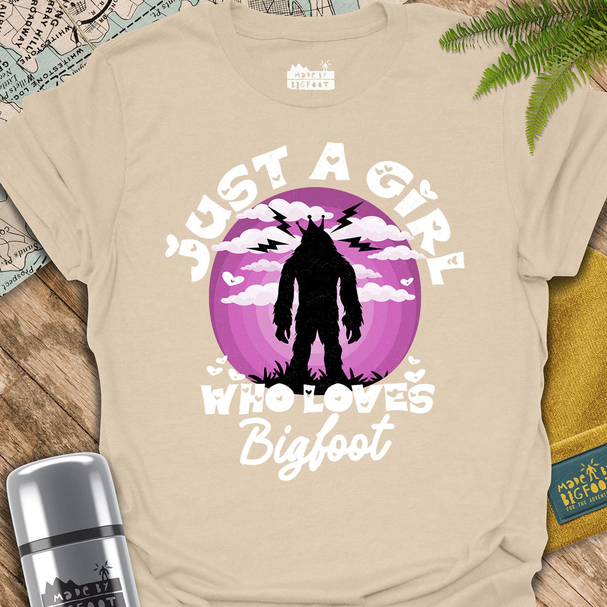 Just A Girl Who Loves Bigfoot
