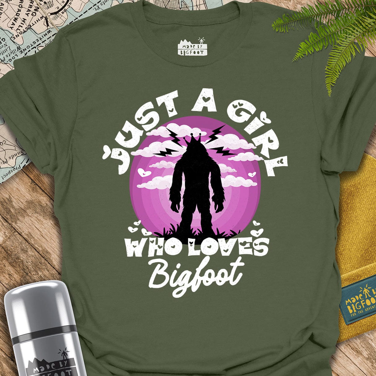 Just A Girl Who Loves Bigfoot