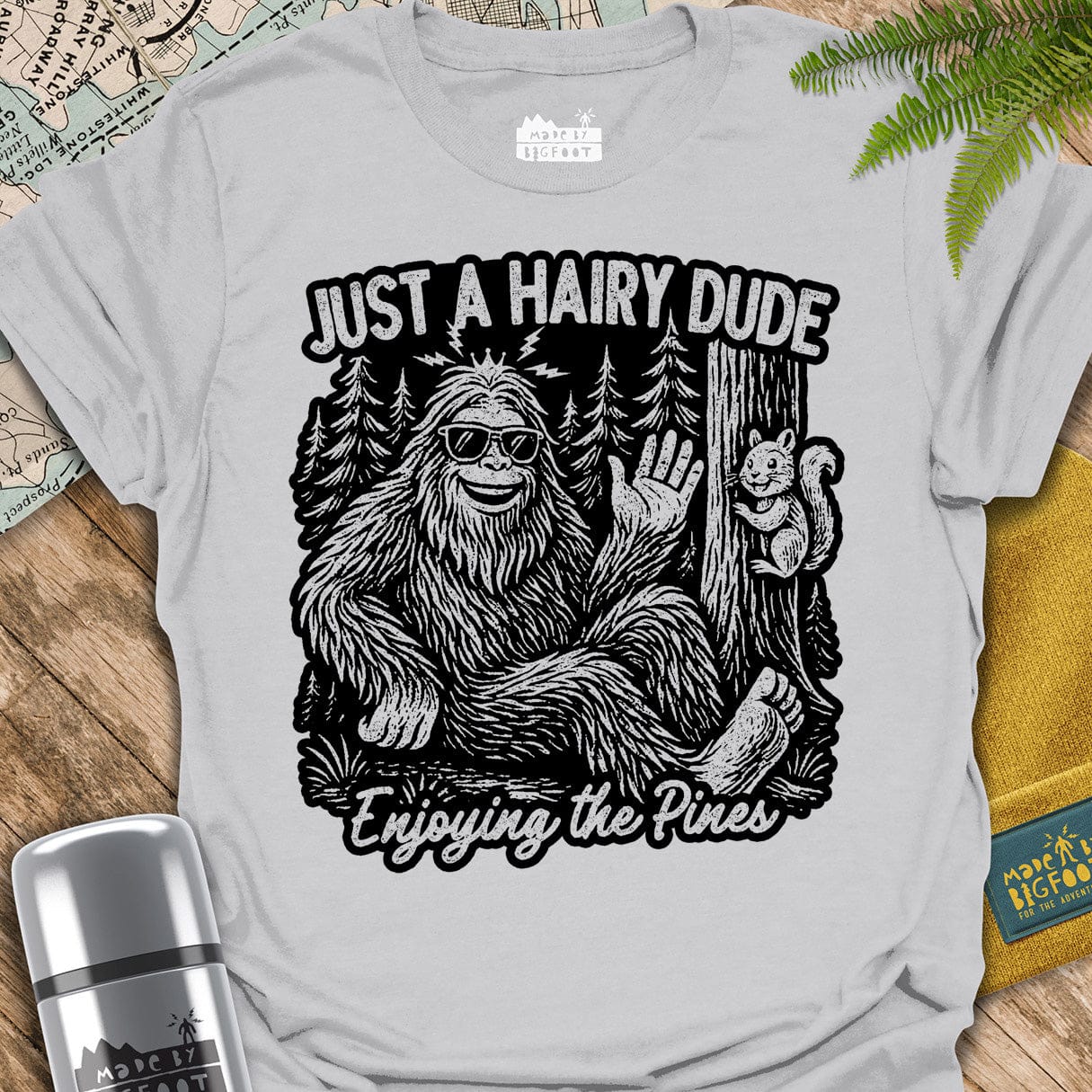 Just A Hairy Dude Enjoying The Pines.