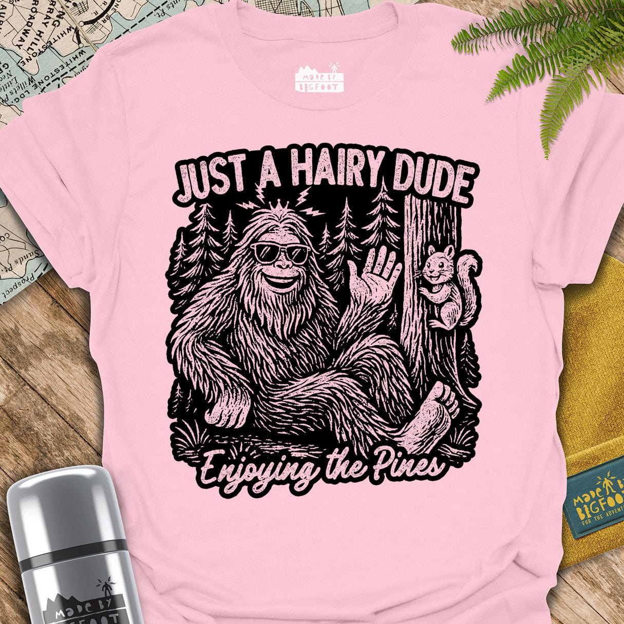 Just A Hairy Dude Enjoying The Pines