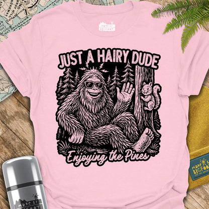 Just A Hairy Dude Enjoying The Pines