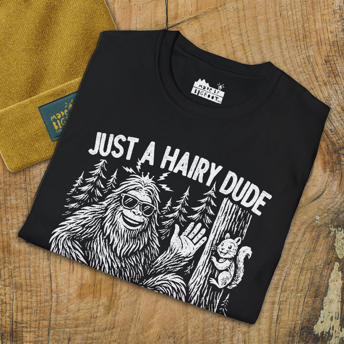 Just A Hairy Dude Enjoying The Pines