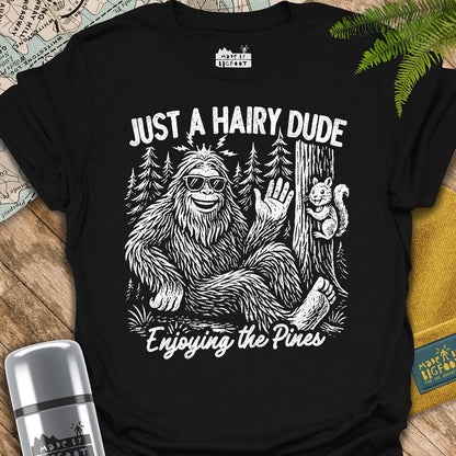 Just A Hairy Dude Enjoying The Pines