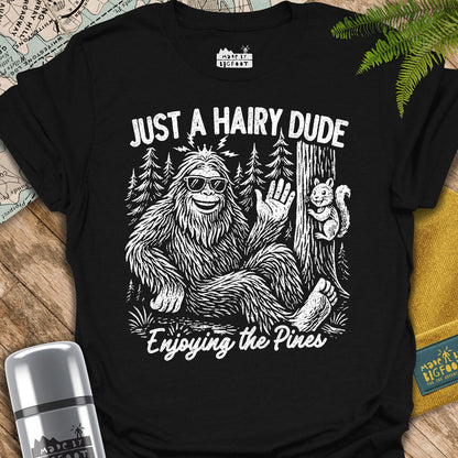 Just A Hairy Dude Enjoying The Pines.