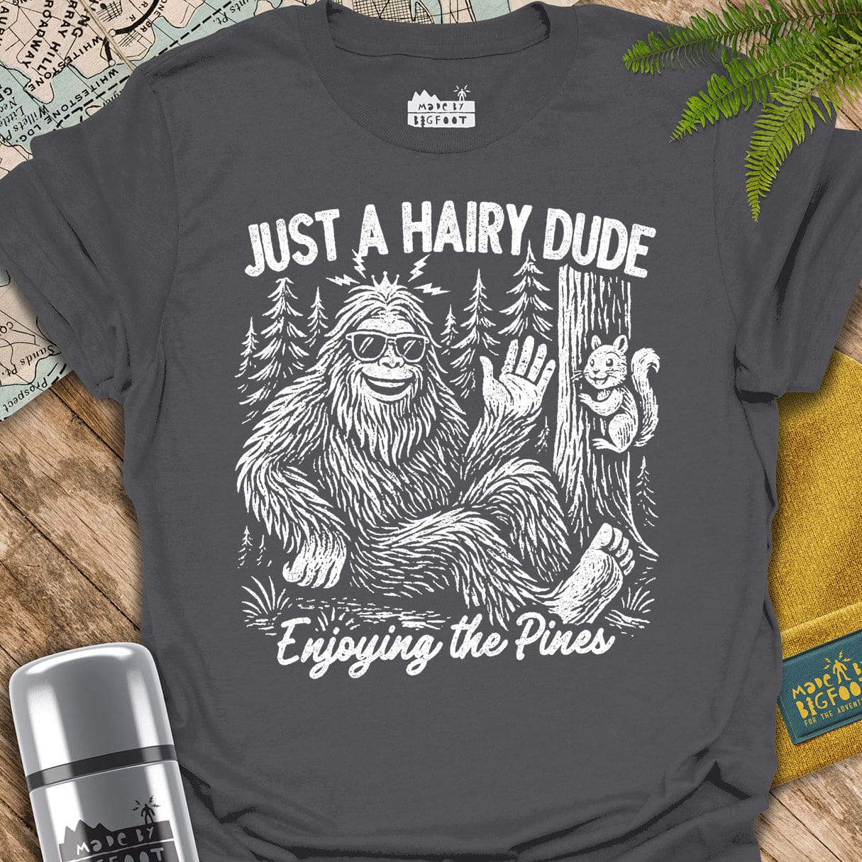 Just A Hairy Dude Enjoying The Pines.